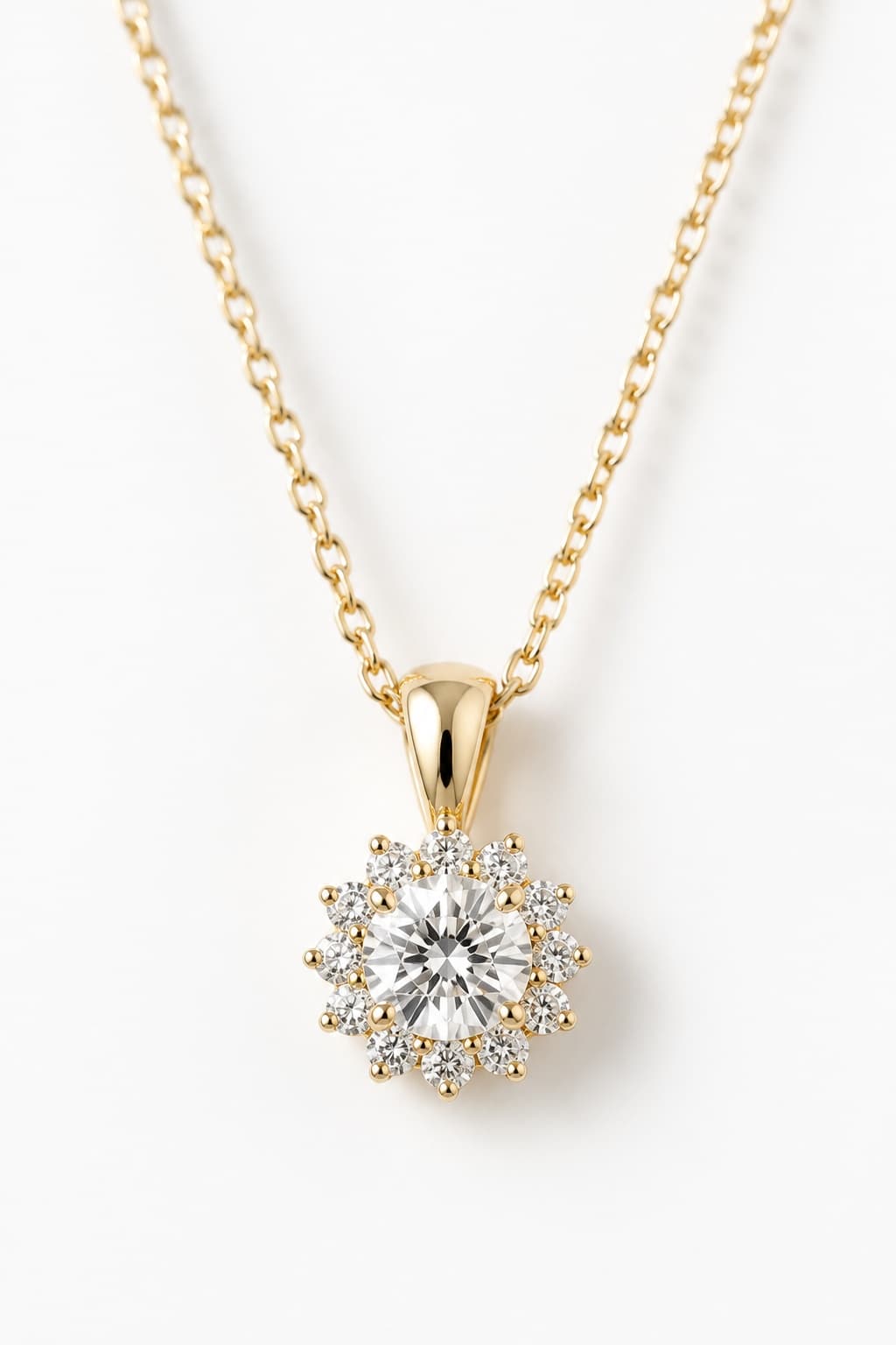Elegant necklace jewellery close up